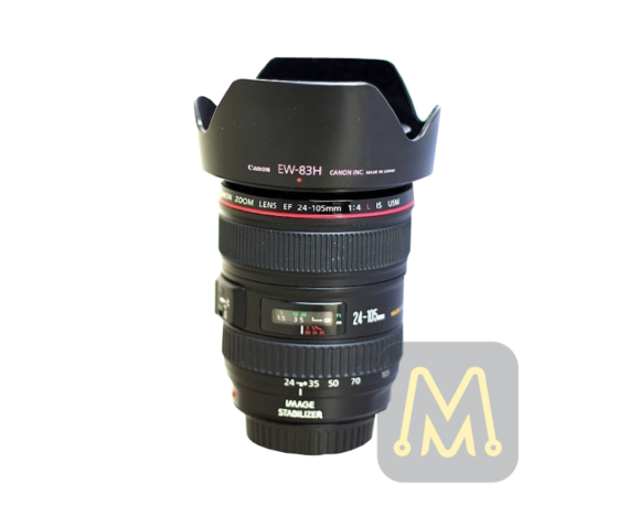 Canon EF 24-105mm f/4 L IS USM + EW-83H zonnekap