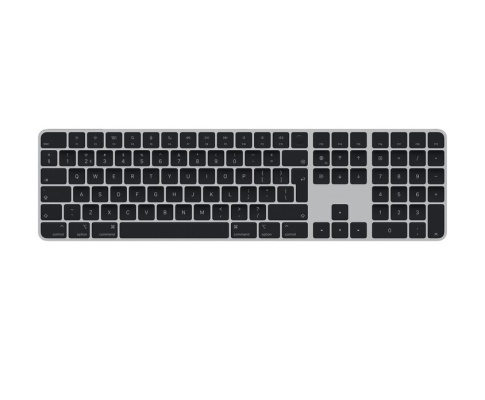 Apple Magic Keyboard met Touch ID en numeriek toetsenblok zwart/zilver