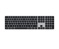 Apple Magic Keyboard met Touch ID en numeriek toetsenblok zwart/zilver